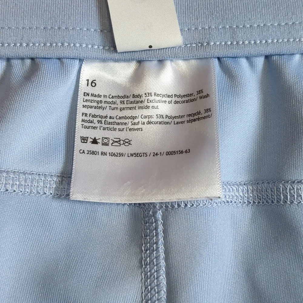 lululemon athletica Light Blue Wide Leg Pants‎